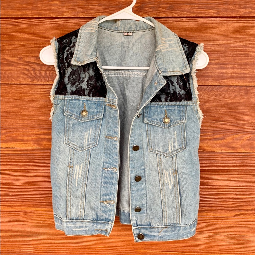 Denim vest